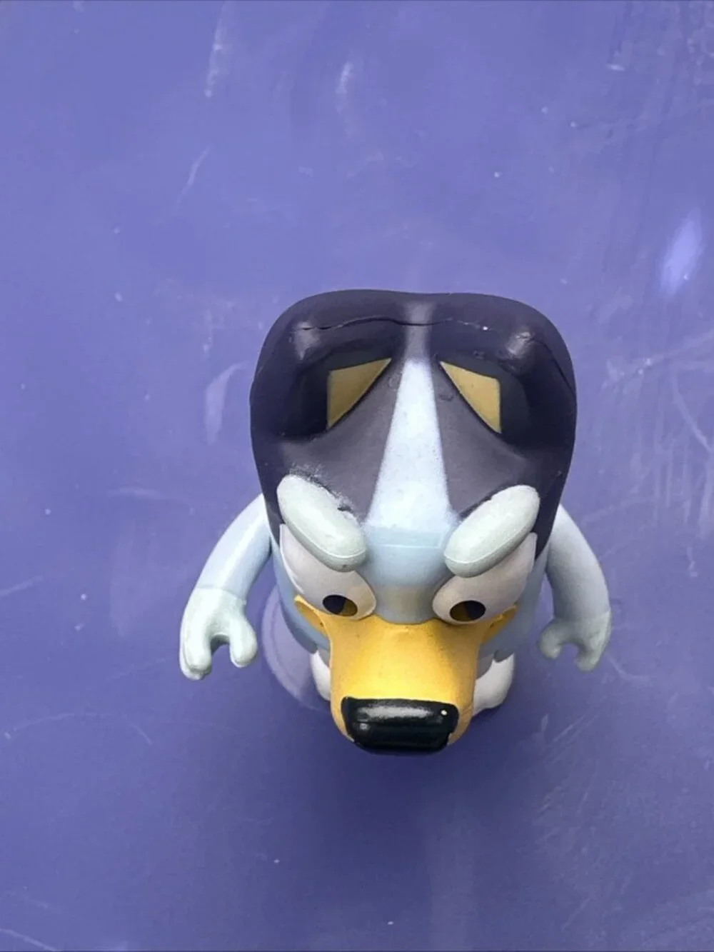 Disney Bluey Bandit Plastic Figurine 2.5” Cake Topper Toy